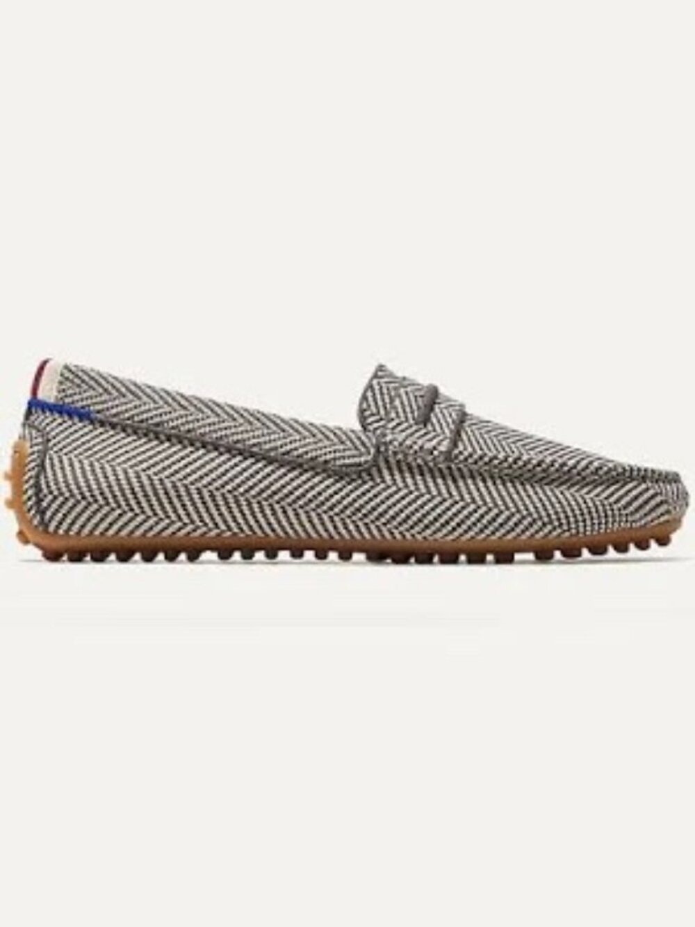 Rothy's - The Driver Herringbone Loafers - Iron Gray - Size 7 - Picture 3 of 12